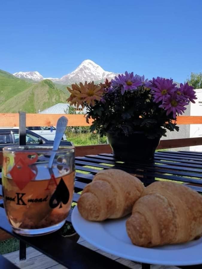 Guest House Elguja Qushashvili Kazbegi Ngoại thất bức ảnh