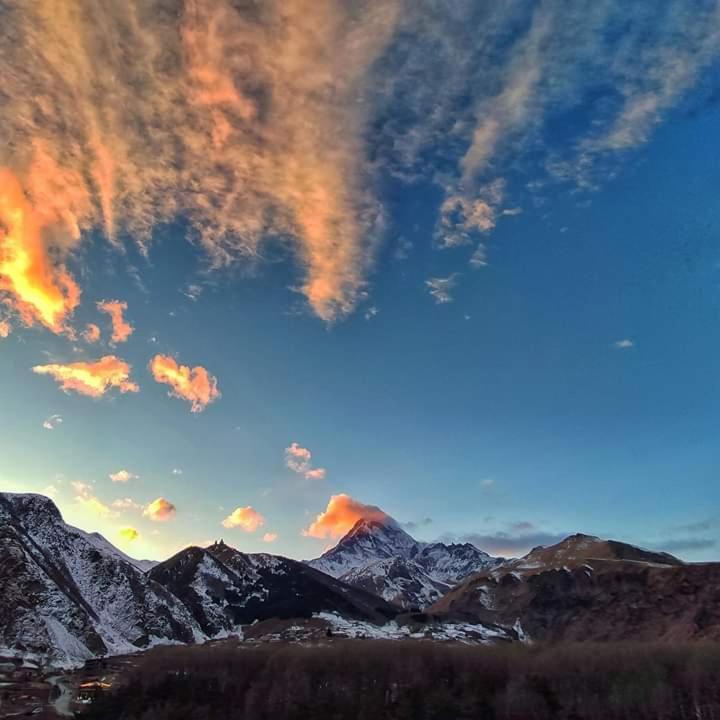 Guest House Elguja Qushashvili Kazbegi Ngoại thất bức ảnh